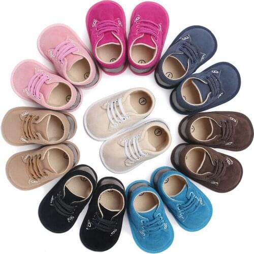 Baby Shoes Boy Newborn Infant Toddler Casual Comfor Cotton Sole Anti-slip Leather First Walkers Crawl Crib Moccasins Shoes