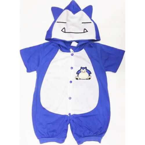 6 months- 2 years Party Kids Halloween Costume,boy roll play clothing / Snorlax Bodysuits