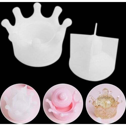 DIY Storage Box Mold Silicone Molds Crystal Epoxy Set Table Jewelry Decoration Craft Tool