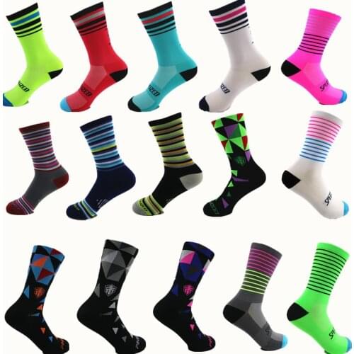 Outdoor Sport Cycling Running Socks Breathable Coolmax Basketball Football Socks High Quality