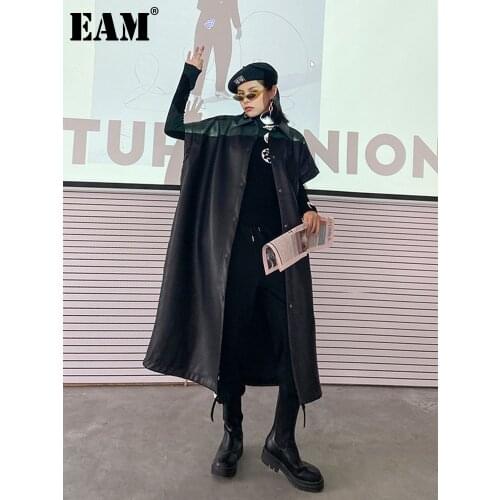 Женские кожаные жилеты EAM China At AliExpress