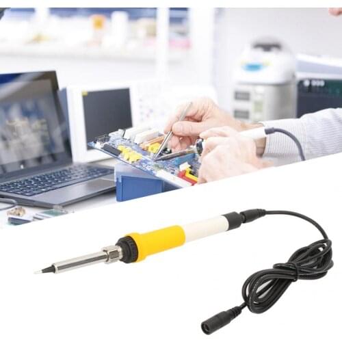 DC 12V 60W Car Battery Low Voltage Power Connector Electric Soldering Iron Portable Welding Rework Repair Tools For DIY SMD