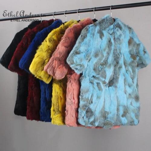 ETHEL ANDERSON Pink Fur Coats