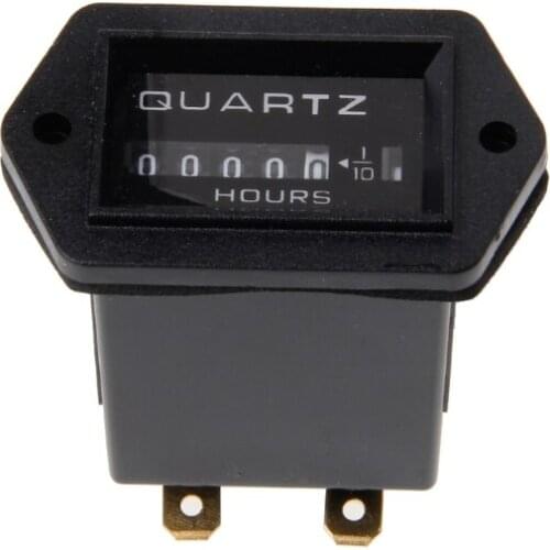 DC12V-36V Generator Sealed Hour Meter Counter For Boats Trucks Tractors Cars