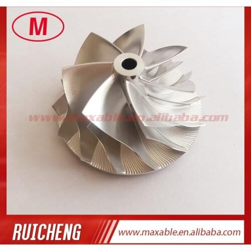 GT15-25 point milling 46.00/58.00mm 7+7 blades Performance Design aluminum 2618/milling /billet turbocharger compressor wheel
