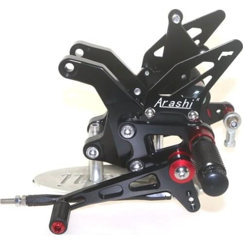 Motorcycle CNC Adjustable Rear Set Rearsets Footrest Foot Rest For Kawasaki z900 2017-2018-2019-2020