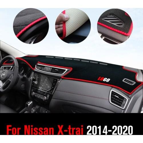 Car Dashboard Cover Avoid Light Pad Instrument Panel Mat For Nissan X-trail X Trail T32 2014-2018 2019 2020 Carpets Accessories
