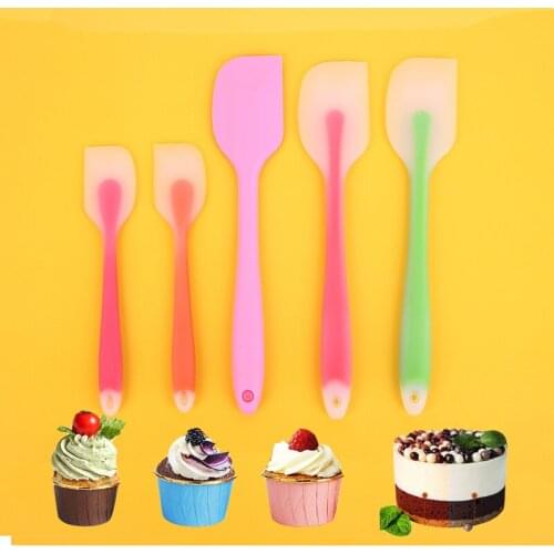 Kitchen Tools Silicone Cake Spatula Baking Pastry kitchen Spatula Cream Mixer Ice Cream Scoop Cream Butter Scraper Kitchenware