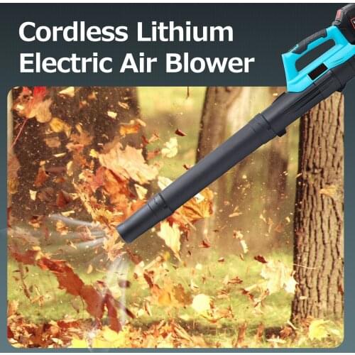 900W 18000RPM Lithium Electric Air Blower 1500mAh Large Capacity Rechargeable Cordless Industrial Dust Blower Snow Blower 220V