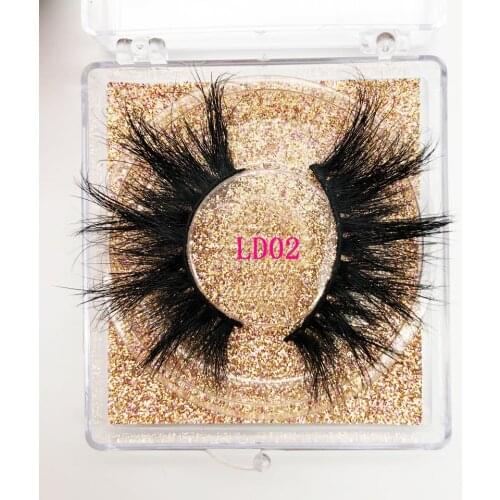 Makeup 3D Mink Lashes Dramatic Soft 25mm Mink Eyelashes Long Curly Full Strip Lash Boxes Packaging False Eyelash 5D Mink Lashes