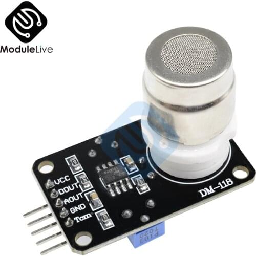MG811 CO2 Carbon Dioxide Gas Sensor Probe Module Detector with Analog TTL Level Signal Output DC 6V