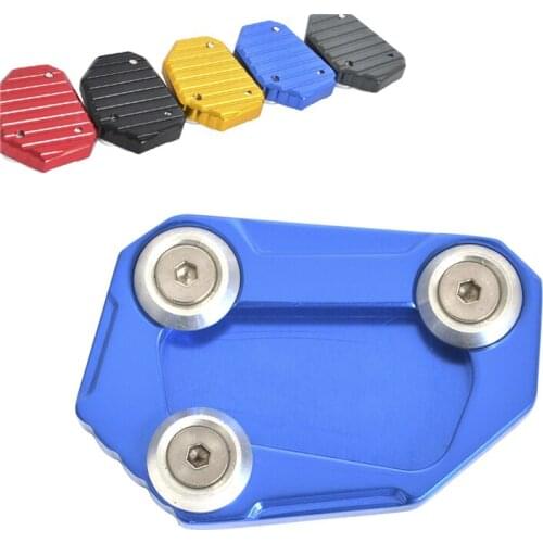 NICECNC For BMW S1000R S 1000R Extension Parking Kickstand Pedal Side Stand Plate Enlarge Pad Holder 6061-T6 Billet Aluminum