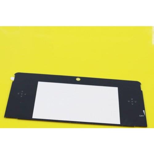 JCD Replacement plastic Top screen lens Front LCD Screen Frame Lens Cover For 3DS Repair parts