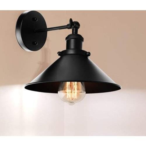 Retro Industrial Wall Mount Lamp (without Bulb) Home Bedroom Garage Vintage Fixture Night Light Multipurpose Wall Sconce