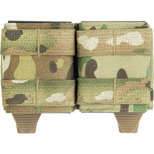 Tactical Airsoft 5.56 Double Magazine Pouch Multicam Vest Molle Mag Ammo Pouch Bags Toolkit bag