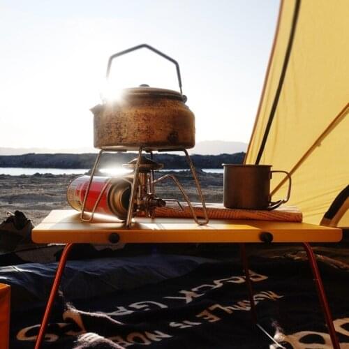 Traveler Outdoor Folding Tables and Chairs Aluminum Alloy Lightweight Portable Beach Camping Fishing Park Self-Driving Picnic