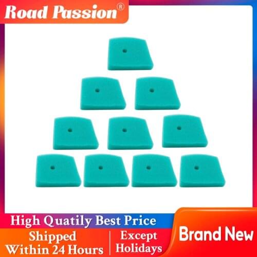 Road Passion 10 PCS Air Filter For 537 18 63-01 537186301 123C 123L 123LD 223L 223R 322C 322L Trimmers Strimmers Brush Cutters
