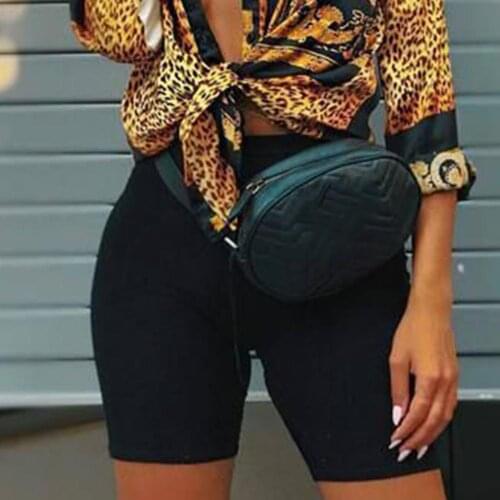 Women Cycling Short Knee Length Pants Solid Color High Waist Shorts Stretchy Seamless Sliming Cycling Yoga Pants