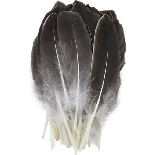 28 Colors Hard Pole Natural Goose Feathers for Crafts Plumes Accessory 5-7inch/13-18cm DIY Jewelry Plume Wedding Home Decoration