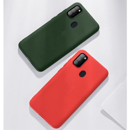 Liquid Silicone Case For Samsung Galaxy A21S Case A31 M21 M31 M30S A21 Cover Soft Phone Bumper For Samsung Galaxy A71 A51 Funda