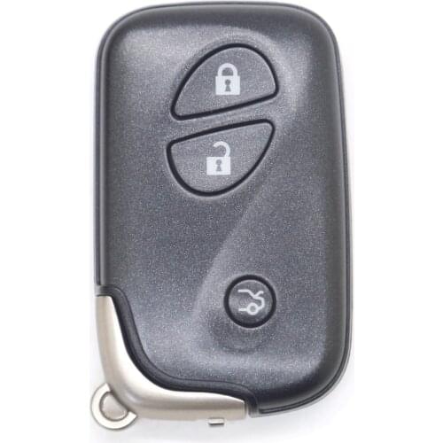 Ziguang 3Buttons Intelligent Remote Key Shell for Toyota LEXUS 3 Buttons Key Case Fob For Toyota Lexus with Trunk button