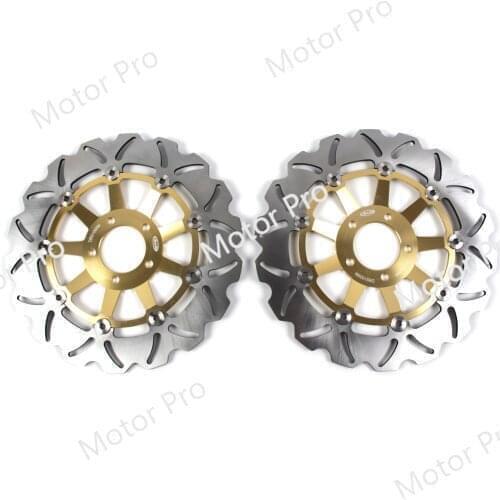 ZXR 400 1991- 2002 CNC Floating Brake Disc Rotor For Kawasaki ZXR400 1992 1993 1994 1995 1996 1997 1998 1999 2000 2001 1 Pair