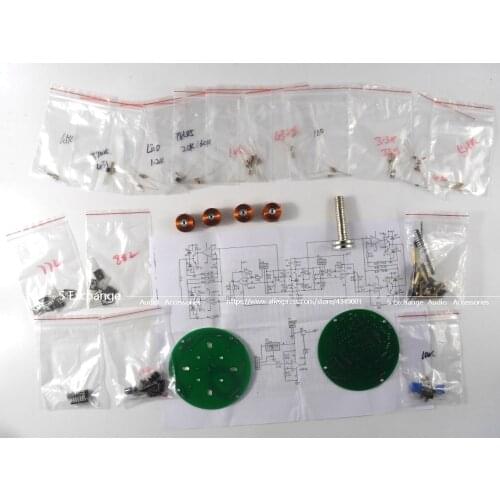 1SET New DIY push type magnetic levitation Kit (parts) of analog circuit intelligent