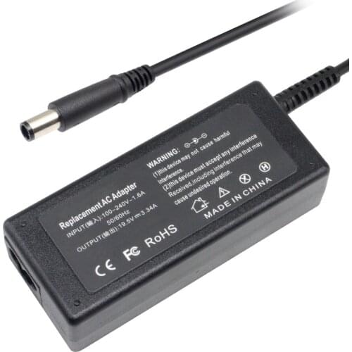 19.5V 3.34A 7.4*5.0 65W AC Laptop Power Adaper For tDell Inspiron 15-3000 15-5000 15-7000 11-3000 13-5000 13-7000 XPS 13 Series