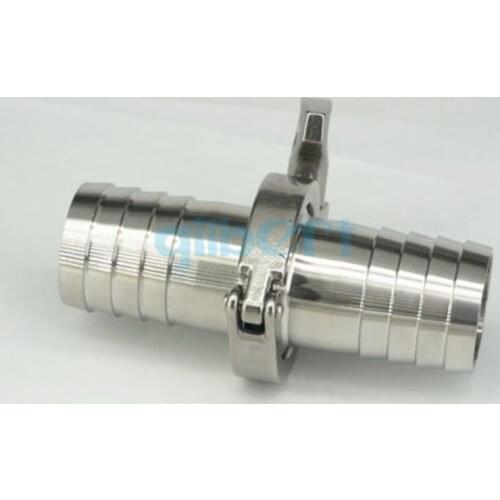 19mm Hose Barb x 1.5" Tri Clamp Set SUS304 Stainless Steel Sanitary Fitting Tri-Clover Home Brew