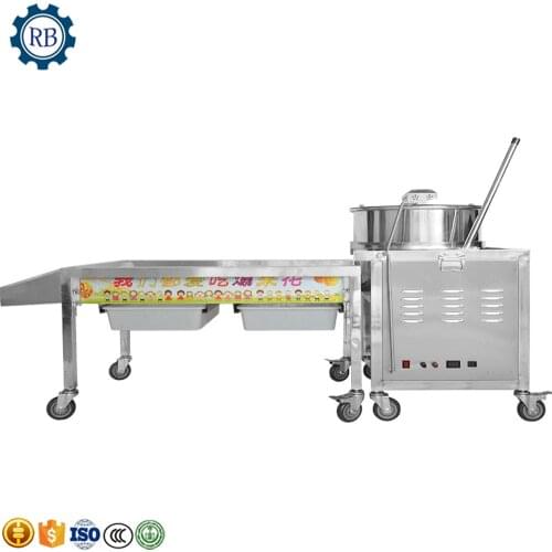 Big commerical kettle flavored popcorn machine flavored corn popcorn making machine popper machine price in