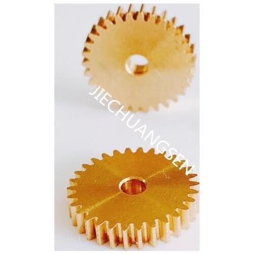 0.5M 30T 0.5 Modulus 30 Tooth 2.98 mm 3mm COPPER GEAR