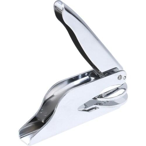 Mini Portable Steel Stamp Pliers Design Wedding Invitations Embossing Letter Paper Press Seal Dropshipping