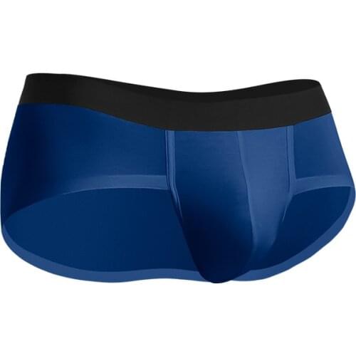 2021 New Mens Underwear Sexy Briefs Shorts Cueca Modal Underpants Male Breathable Pouch Panties Cueca Calzoncillo Plus Size