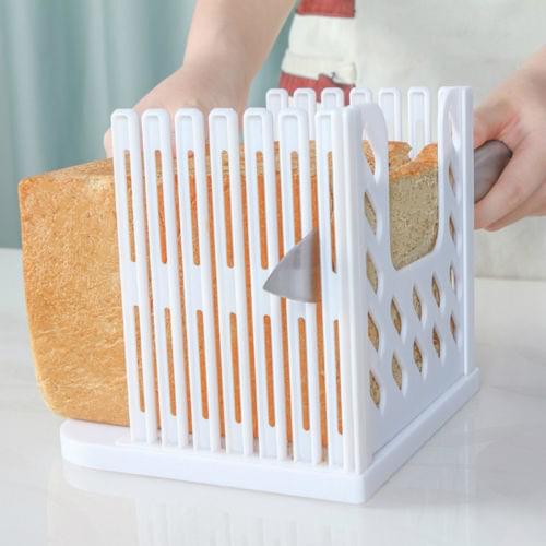 Bread Slicer Cutter Mold Maker Slicing Cutting Sheet Guide Loaf Toast Kitchen Tool 2019Fashion