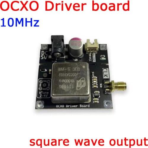 10MHz OCXO driver board Constant temperature crystal oscillator Module square wave output for Signal source frequency meter