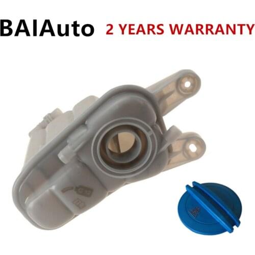 8K0121403T 3B0121321 Coolant Overflow Recovery Radiator Expansion Tank Bottle Reservoir+Cover For Audi A4 S4 Allroad A5 S5 Q5
