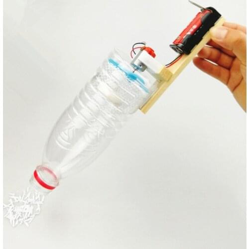 DIY Creative Vacuum Cleaner Model Science Experiment Puzzle Assembly Toy Educational Toy Gift For Students Kid Children Adult