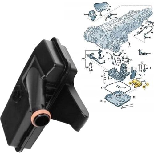 Engine System Automatic Transmission Hydraulic Filter 0B5325429E for- A4 A5 A6 A7 Q5 RS5 RS4