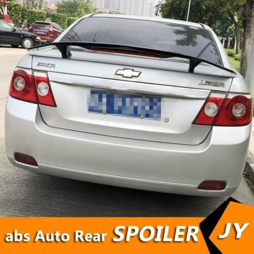 For Chevrolet EPICA Spoiler 2006-2016 EPICA spoiler TF High Quality ABS Material Car Rear Wing Primer Color Rear Spoiler