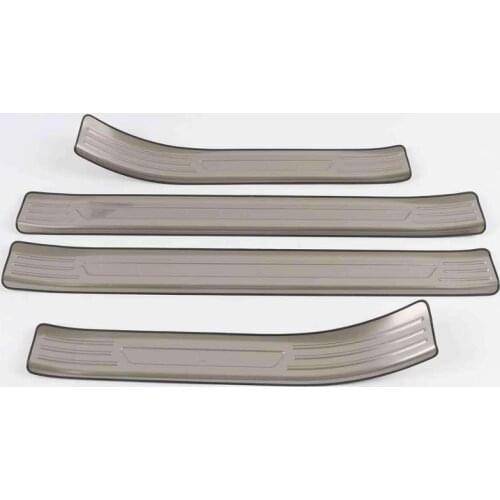 Car-styling Stainless Steel Side Door Scuff Plate Door Sill Trim Fit Car accessories For Kla K3 2019-2020