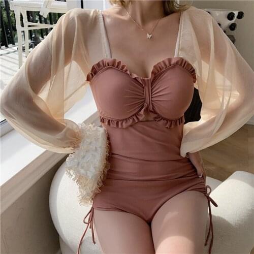 ZHUISHU Pink Swimwear