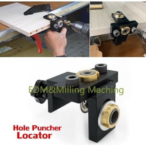 1PC High Quality CNC Punch Locator Drill Guide Tools Woodworking Drilling Doweling Positioning Kit DURABLE New