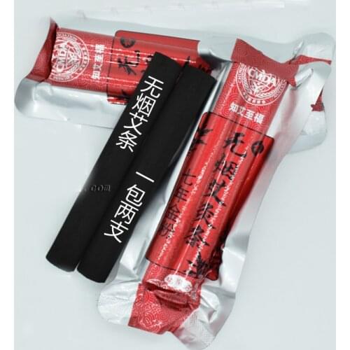 18*130mm 10pcs Nanyang seven years smokeless moxa stick acupuncture massage moxibustion moxa wormwood Artemisia