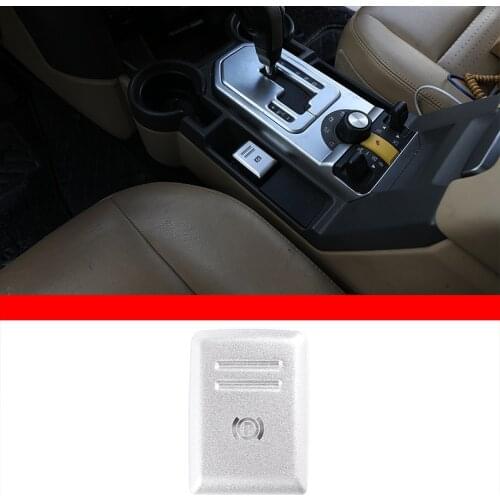 Car Interior Electronic Handbrake Decorative Sequin Stickers,For Land Rover Discovery 3 2004-2009,Decoration Accessories