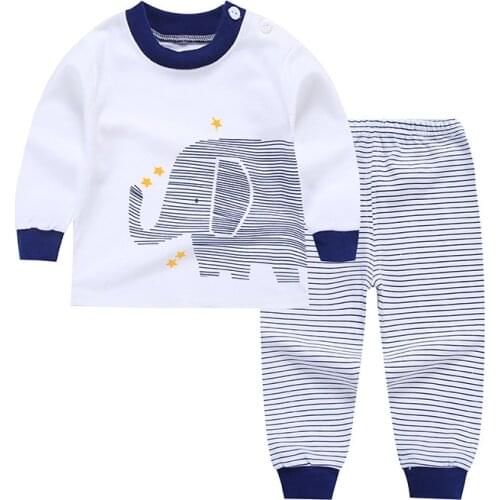 Unini-yun Spring Autumn Baby Boys Girls Cotton Full-sleeved Jacket+pants 2pcs/sets Boys Tracksuit Kids Clothing Set Baby Set