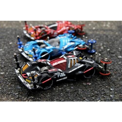 Tamiya 19414 19411 1/32 Mini 4WD JR Super FM Chassis Broken Gigant Model Kit