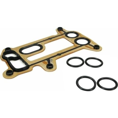 Oil Filter Housing Elements Seal Gasket Set for -BMW E90 E60 E87 E83 N47