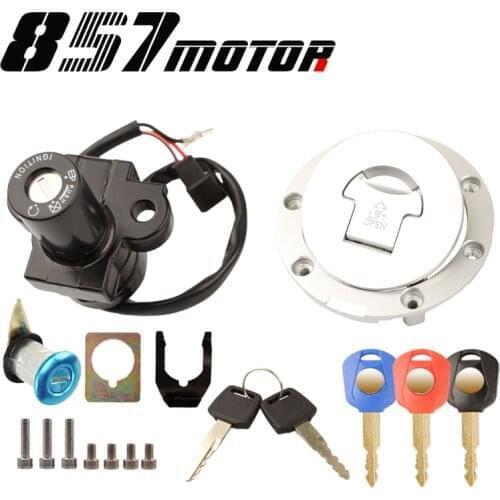 Fuel Tank Cover Lgnition Start Switch Helmet Seat Lock Set Add Keys FOR Honda CBR250 CBR250RR MC17 MC19 MC22 CBR400RR NC23 NC29