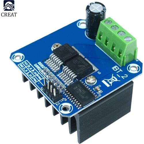 Double BTS7960 B BTS7960B DC 43A Stepper Motor Driver Module H-Bridge PWM Module For Arduino Smart Car
