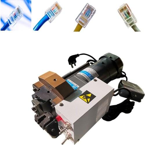 Cable Crimping Machine Telephone Line PC Crystal Head Forming Machine American Crystal Head Crimping Machine Pressure Line